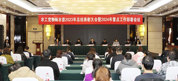 农工党朝阳市委会召开2023年总结表彰大会暨2024年重点工作部署会议